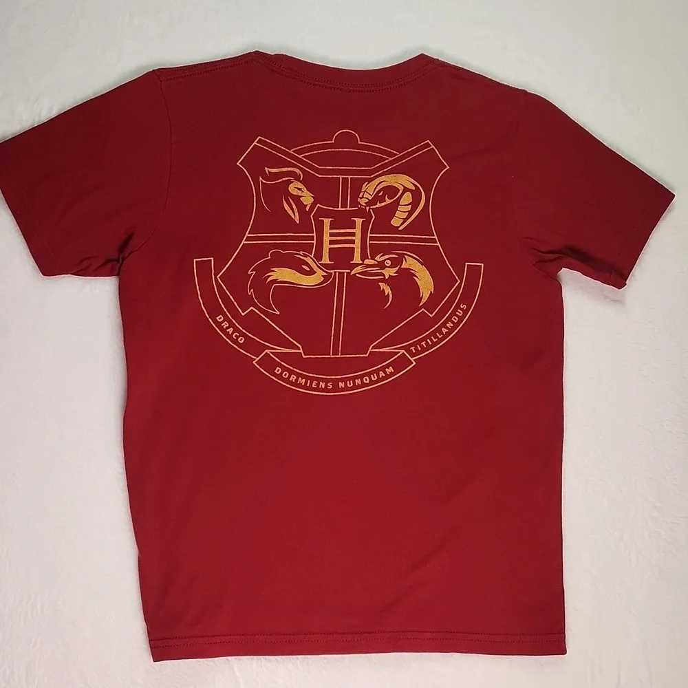 Harry Potter T-shirt Top Boys L - Wizarding world of Harry Potter Gryffindor
